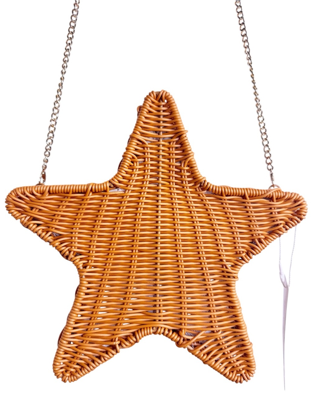 TOMMY BAHAMA NWT Wicker Woven Starfish Bag One Size I. Natural - Picture 7 of 13
